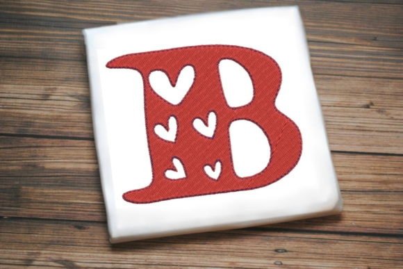 Alphabet Letter B Multi Heart: A Designer's Fair Booth Review