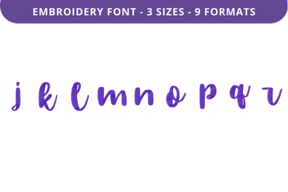 Autumn Mornings Font J to R Review