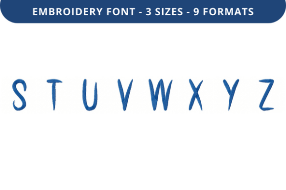 Cat Claws Font Uppercase S to Z Review