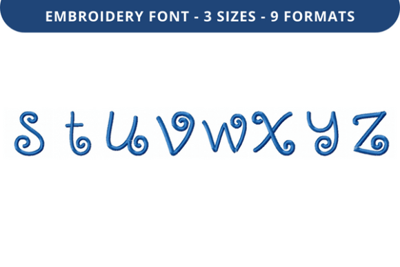 Cherry Frosting Font S to Z Review for Holiday Collections