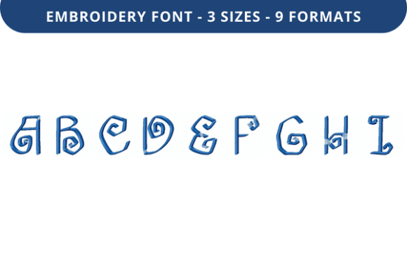 Cool Culottes Font Uppercase a to I Review
