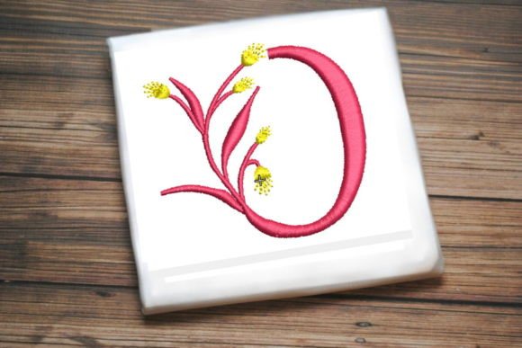 Floral Monogram Letter O Review for Business