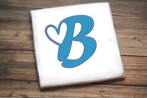 Letter B with Beautiful Heart: A Designer's Review for Personalized Gifts