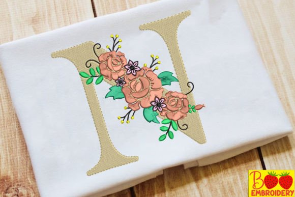 Letter N and Flower: A Designer's Review for Small Business Merch