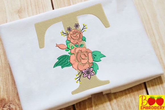 Letter T and Flower: A Designer's Review for Small Business Merch