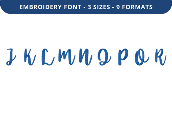 Like You a Lot Font Uppercase J to R Review