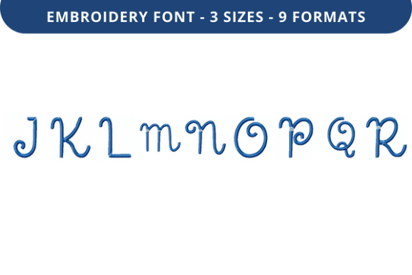 Lucid Dreamer Font Uppercase J to R Review
