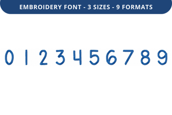 Sunny Box Font 0 to 9 Review for Handmade Gifts