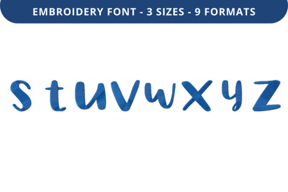 Tropic Berry Font Lowercase S to Z Review