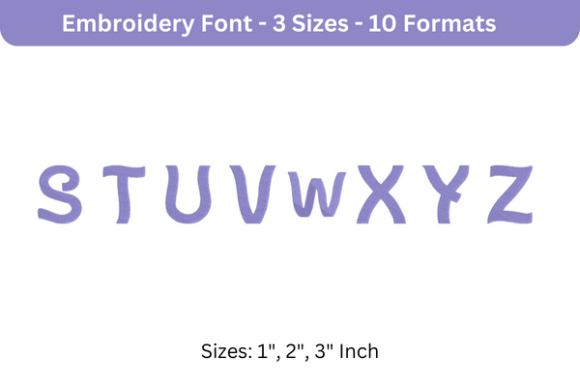 Wavie Font S to Z: A Real Designer's Review for Embroidery Projects